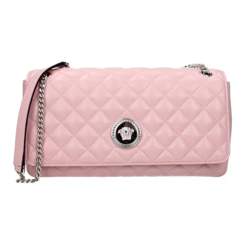 VERSACE Сумка через плечо из кожи сумка среднего размера женская розовая