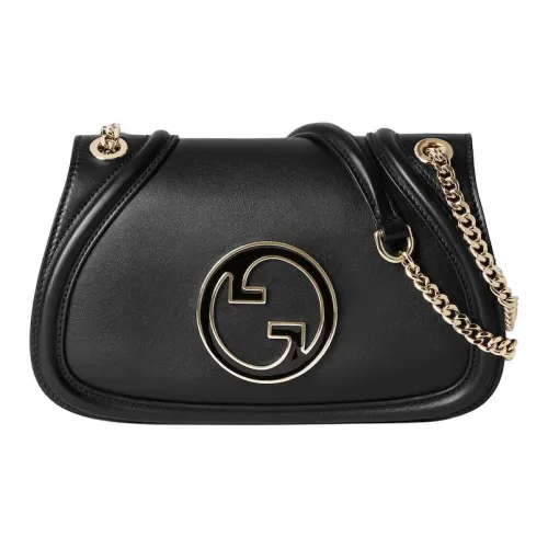 GUCCI Кожа Сумка через плечо Сумка на плечо Маленькая Женская Черная