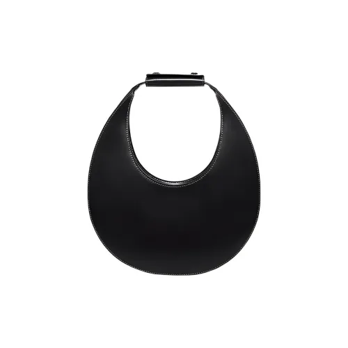 Staud Коровья кожа Сумка Женская Черная