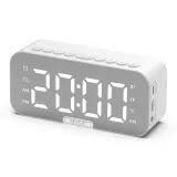 Белый [Карта TF 4G + 300 песен + Два набора будильника + Bluetooth колонка + Субвуфер]