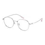 Серебряная оправа [Ультра-легкая титановая рамка, весом всего 10 г]