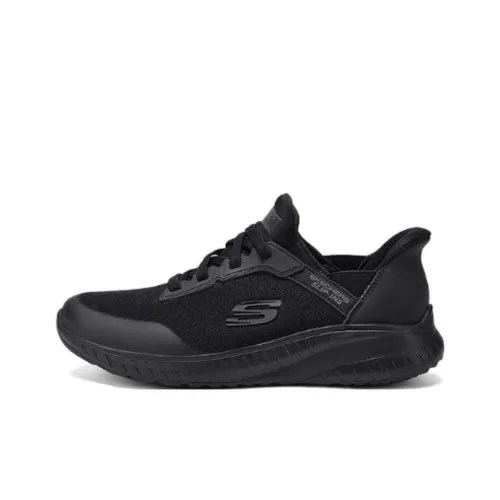 SKECHERS WORK Повседневный Низкий Топ Черный Женский