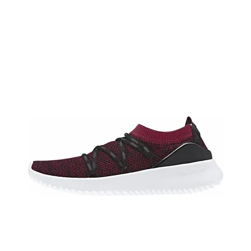 Adidas Slip-resistant Abrasion-resistant Low Top Casual Shoes Women's Red Adidas Противоскользящие Аbrasion-resistant Низкие Кеды Повседневная Обувь Женская Красная