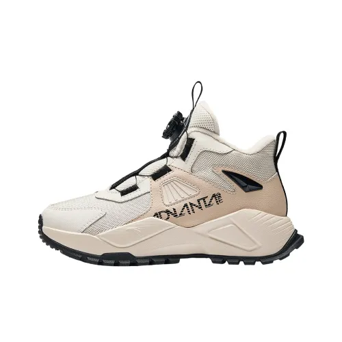 Antakids Детская повседневная обувь MID Топ Серый Бежевый Школьный возраст