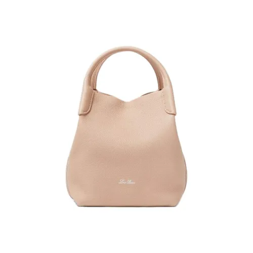 Loro Piana Телячья кожа Сумка Маленькая Женская Перо Розовый