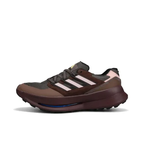 Adidas Slip-resistant Abrasion-resistant Low Top Casual Running Shoes Unisex Tan