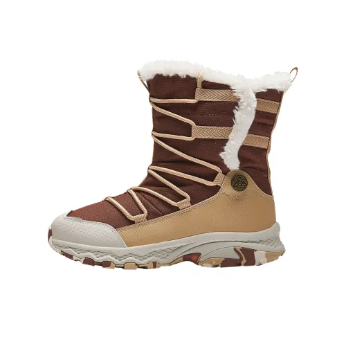 Antakids Детские утепленные сапоги High Top Haute Couture Коричневый/Хаки/One Серый Школьный возраст