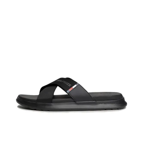 Tommy Hilfiger ЭВА Slip-Resistant Слипоны Мужские Черные