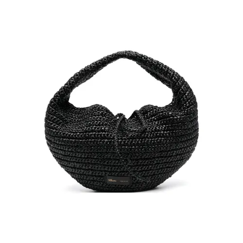 KHAITE Рафия Сумка Сумка через плечо Женская Черная