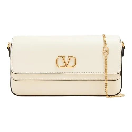 Valentino Кожа Сумка через плечо Сумка на плечо Женская Белая