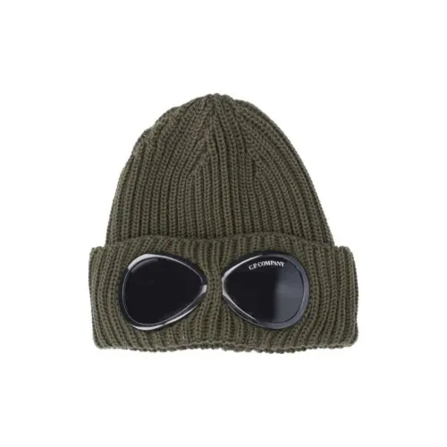 C.P.Company Шерстяные Бини Мужской Зеленый