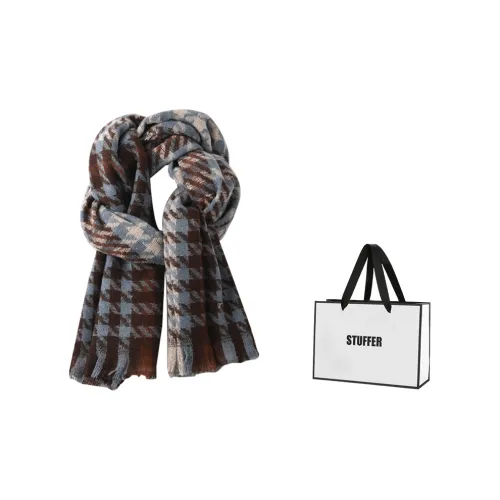 STUFFER Полиэфирный трикотаж Шарфы Унисекс