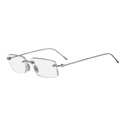 Cartier Gold Rectangular Eyeglass Frames Unisex Gray Картье Золото Прямоугольные Оправы для очков Унисекс Серый