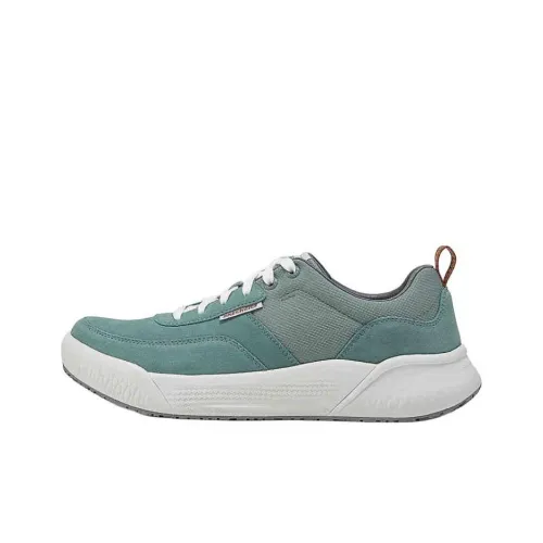 Skechers Повседневный Низкий Топ Светло-Синий Зеленый Мужской