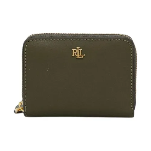 Polo Ralph Lauren Кожа Кошелек Женские Зеленый