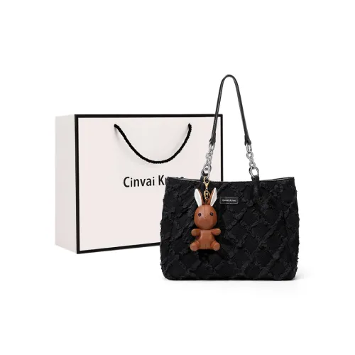 Simvay Clos Ткань Синтетическая кожа Сумка-тоут Сумка для покупок Сумка через плечо Большая Женская Черная