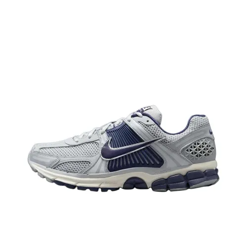 Nike Air Zoom Vomero 5 Дышащий Низкий Топ Повседневный Тренировки Городской Коммутирование Беговые кроссовки Унисекс Серый