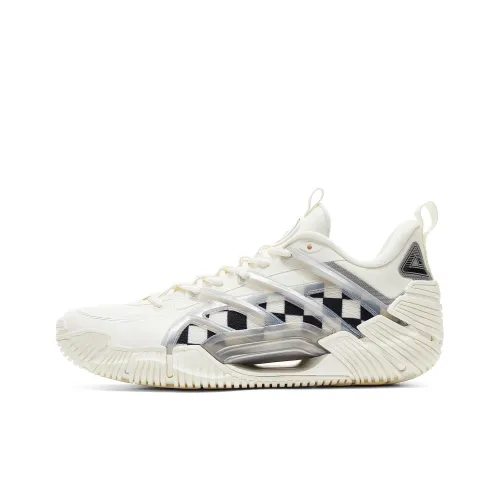 PEAK Rock Warrior 2 Low Топ Баскетбольные кроссовки для игры Мужской Айвори