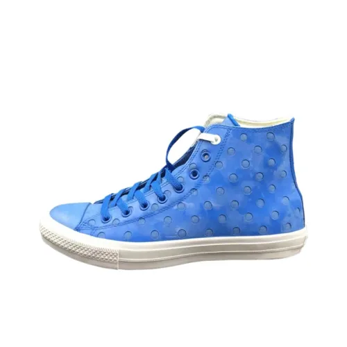 Конверс Slip Resistant Abrasion Resistant High Топ Скейтборд Кроссовки Мужские Blue