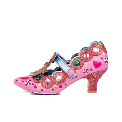 IRREGULAR CHOICE Sweet Ginger Love Туфли Мэри Джейн Женские Розовые