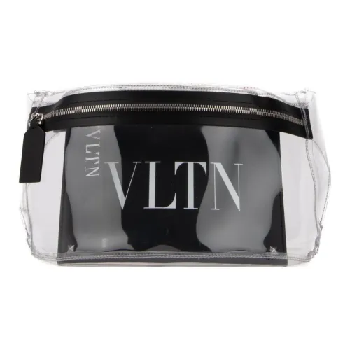 Valentino PVC Бананка Мужская Прозрачная и Черная