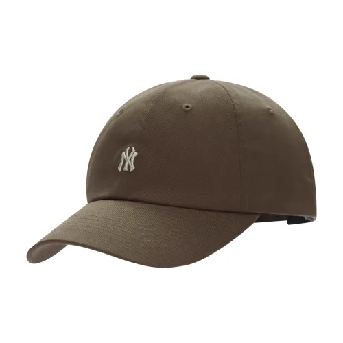 Бейсболка MLB Base Logo из хлопка для защиты от солнца унисекс коричневый