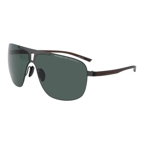 PORSCHE DESIGN Нерегулярная форма Солнцезащитные очки Мужской Черный