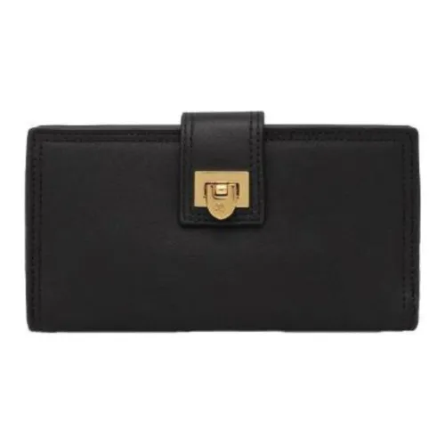 Polo Ralph Lauren Кожа Кошелек Женские Черный