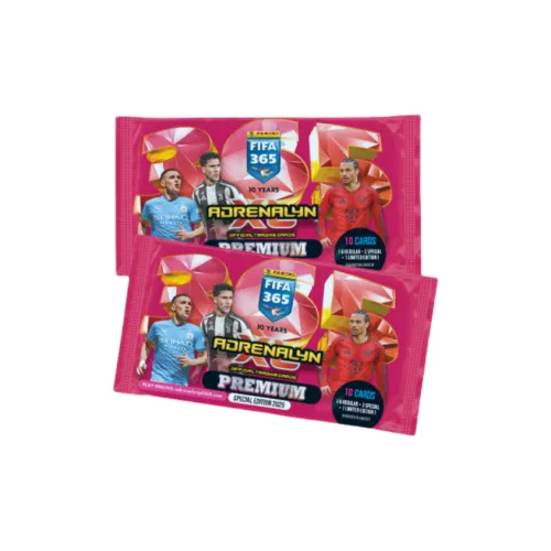 PANINI Soccer Star FIFA365 Улучшенная карта серебряная карта пачка спортивных карт 10 сумок коробка