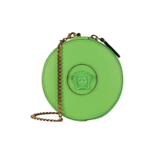 VERSACE Medusa Телячья кожа Клатч Женские Зеленый