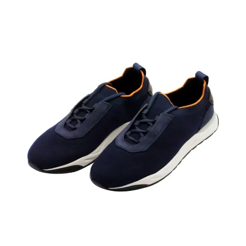 Santoni Повседневный Низкий Топ Синий Мужской