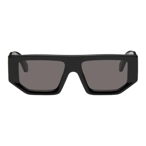 OFF Белый Ацетат Квадратные Солнцезащитные Очки Мужские Черные