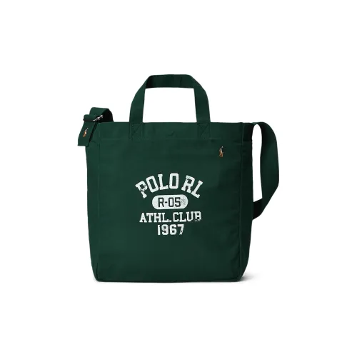 Polo Ralph Lauren Хлопок Через плечо Сумка Стандартная Мужская Зеленая