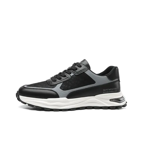 SEPTWOLVES Противоскользящий Устойчивый к истиранию Дышащий Низкий Топ Casual Мужской HD