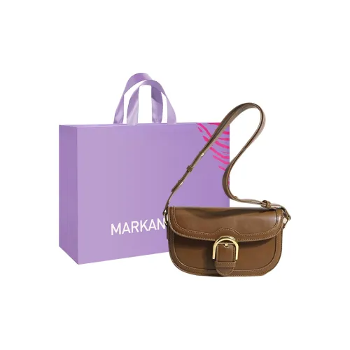 MARKANGARO ПУ (полиуретан) Седло Сумка Сумка через плечо Маленькая Женская