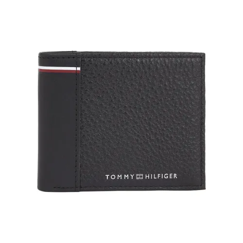 Tommy Hilfiger Кожа Кошелек Стандартный Мужской Черный