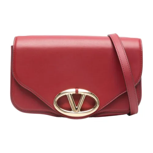 Valentino Garavani Телячья кожа Сумка через плечо Сумка на плечо Женская Красная