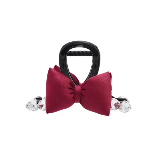 ROYALSASA Полиэстер Искусственный кристалл Акула Зажим Женские