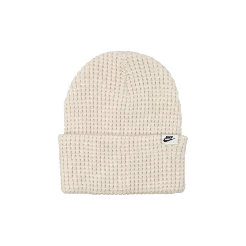 nike Пряжа Трикотажная ткань Полиэстер Хлопок Шапки-бини Мужской Экрю