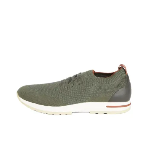 Loro Piana 360 LP Flexy Walk Low Топ Повседневная обувь Мужская Зеленая