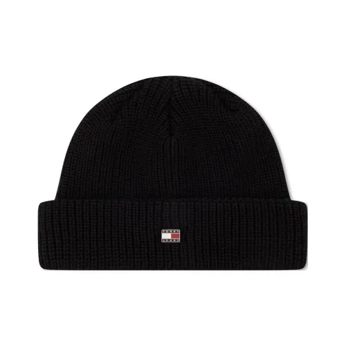 Tommy Hilfiger Хлопок Акрил Шапки-бини Мужской Черный