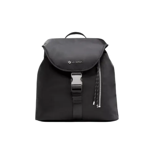 Lululemon Переработанный Нейлон Рюкзак Стандартный Женский Черный