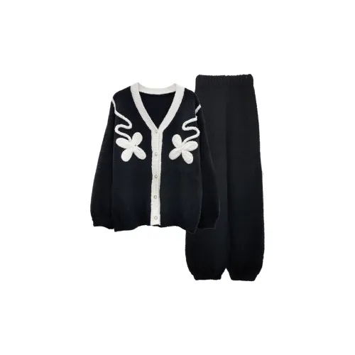 WANANNI Пижамный комплект женский черный