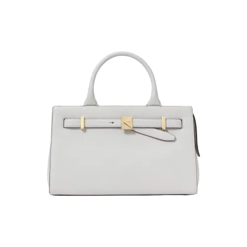 Kate Spade Сумка через плечо из кожи сумка среднего размера женская цвет темно-сланцевый серый