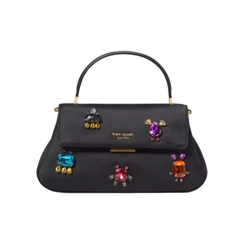 Kate Spade Gracie Satin Bag Small Women's Black