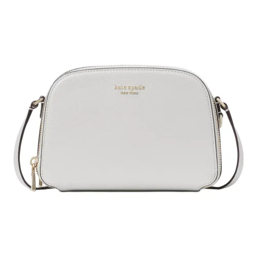 Kate Spade Крестообразная текстура кожа через плечо сумка женская цвет темно-сланцевый серый