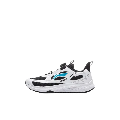 LINING YOUNG Starry Dome Противоскользящий Устойчивый к истиранию Низкий Топ Детская Беговая Обувь Белый Черный Детский