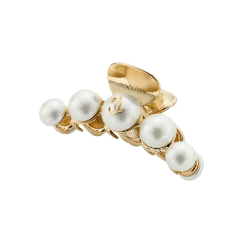 Jimmy Choo Заколки для волос из цинкового сплава женские золотые