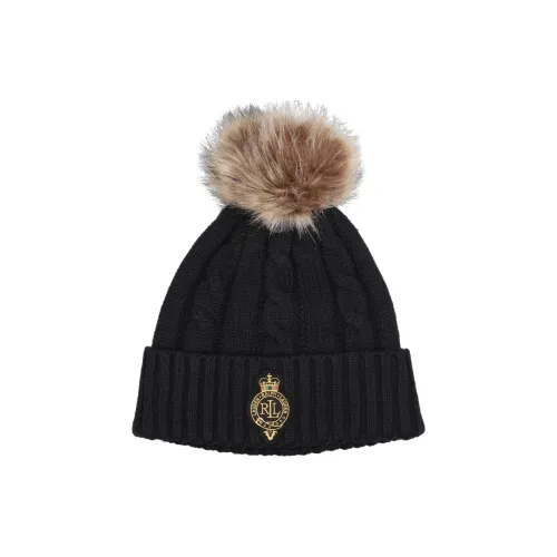 Polo Ralph Lauren Смесовая шерсть Шапки-бини Женские Черный