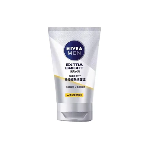 NIVEA Radiant Glow Очищающее средство для кожи Грязь Увлажняющее Контроль жирности И очищающее 100г 100г*3